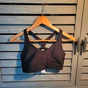 NWT!   Prana Vivir Black Swim Top - Size XS